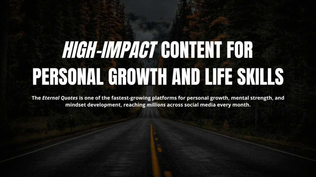 HIGH-IMPACT CONTENT FOR PERSONAL GROWTH AND LIFE SKILLS